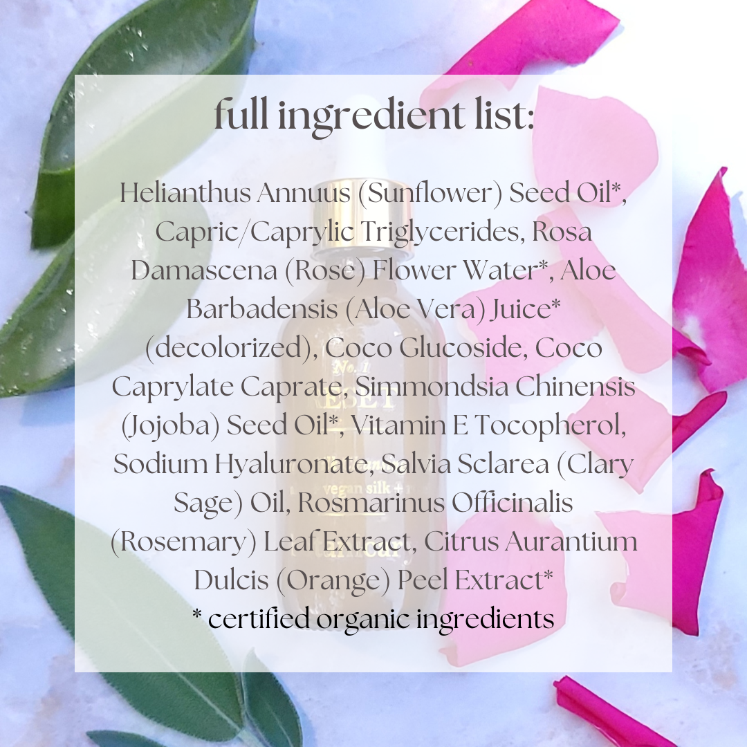 No. 1 RESET - Rose & Silk Cleansing Milk